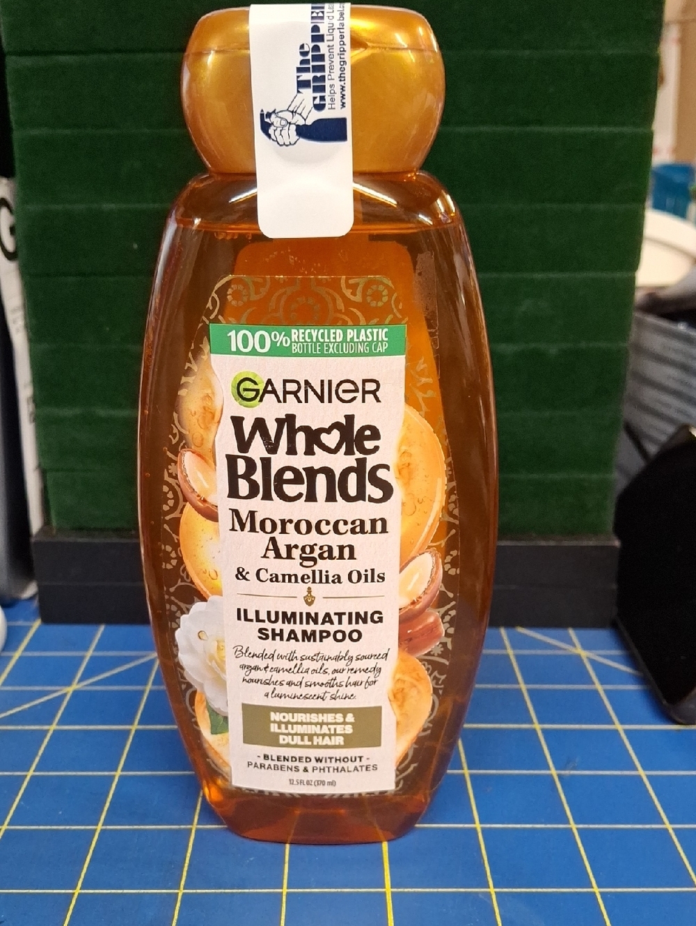 Garnier Whole Blends Moroccan Argan Illuminating Shampoo 370ml New